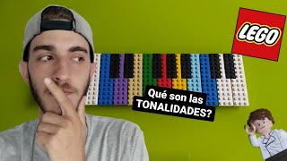 TONALIDADES Qué son Explicación FÁCIL con LEGOs  Clases de Piano y Música [upl. by Neelyad]