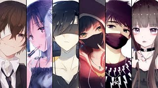 Nightcore → Top Songs of 2018 Switching VocalsMashup  Lyrics 乂 [upl. by Betthel]