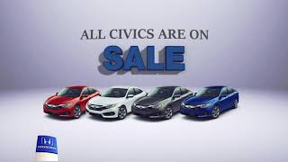 This Month  All Honda Civics On Sale [upl. by Itsim]