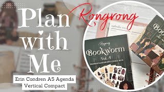 PLAN WITH ME  Erin Condren A5 Compact Vertical LifePlanner  Erin Condren A5 Agenda  92324 [upl. by Lavoie]