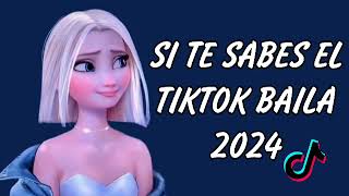 SI TE SABES EL TIKTOK BAILA 2024 [upl. by Shem]