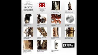 Retro Revival Saxophone Mouthpieces amp Saxophones [upl. by Jilli]