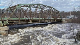 Maine rivers show their might with high levels and fastmoving waters [upl. by Follansbee]