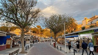 Paguera Mallorca❤️im Mai 2022  Abend Rundgang  Strände⛱ Einkaufsmeile Boulevard 🛍 [upl. by Valeda772]