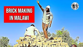 Brick making in Malawi [upl. by Tymothy]