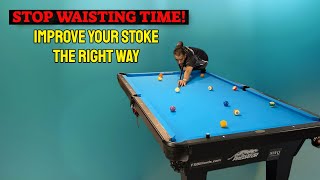 How to Improve Your Pool Stroke  No Gimmicks  Free Pool Lessons [upl. by Gelb820]