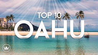 The Top 10 BEST Things To Do on Oahu Hawaii 2024 [upl. by Dowd]