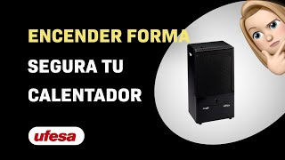 Cómo encender de forma segura tu calentador de gas Ufesa CT2803 [upl. by Jepum86]