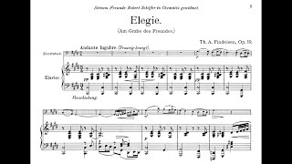 Theodor Albin Findeisen  Elegy Op19 [upl. by Acirt]