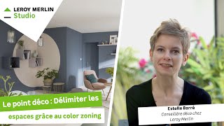 Color zoning ou comment délimiter ses espaces par la couleur   Le point déco📌 [upl. by Rednasyl]