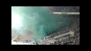 Pyro Video 1314 VfB Stuttgart  Borussia Mönchengladbach Only VfLVideo 221113 [upl. by Holladay893]