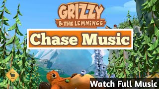 Grizzy And The Lemmings Chase Music 🎵  Grizzy And The Lemmings [upl. by Matthiew]