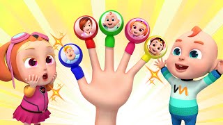 Finger Family Song  Nursery Rhymes amp Kids Songs  Rosoo Family [upl. by Eivi252]