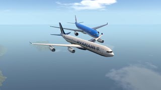 MidAir Collision Compilation in SimplePlanes 6 [upl. by Player]