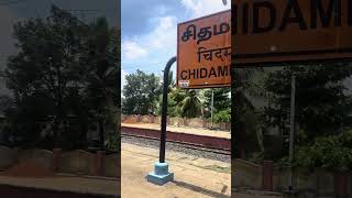 Catenary track maintenance vehicle spotted at chidambaram railway station catenary vinramclicks [upl. by Eihtak]