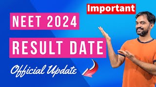 NEET 2024 Result date official update neetresult2024 [upl. by Samantha]