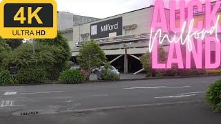 Walk in Auckland  Milford  North Shore Suburb  4K [upl. by Gairc]