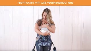 How to Use Baby Carrier with a Newborn [upl. by Concordia52]