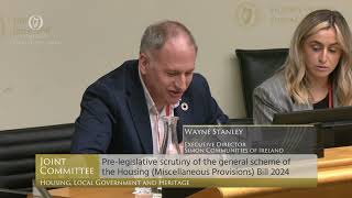 Simon Communities of Ireland Opening Statement and PreLegislative Scrutiny 23042024 [upl. by Sikes878]