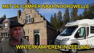 Met de camper naar Noordwelle  Winterkamperen in Zeeland [upl. by Epoillac]