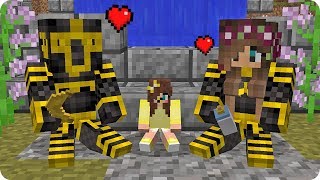 MASSI CONOCE A SU HIJA MASSITA EN MINECRAFT 😍 [upl. by Mclaughlin]