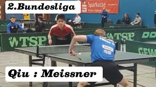 So spielt man Rückhand Banane auf Spitzenniveau 🔥 LQiu2332TTR  CMeissner2445TTR [upl. by Grace116]