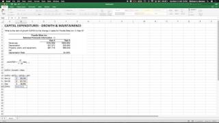 Growth amp Maintenance Capital Expenditures [upl. by Jenne]