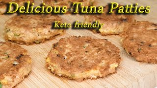 Delicious Tuna Patties Keto Friendly [upl. by Yahs]