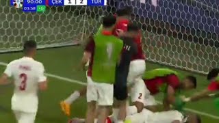 Cenk Tosun goals vs Czechia made Turkey victorious [upl. by Gabrielle643]