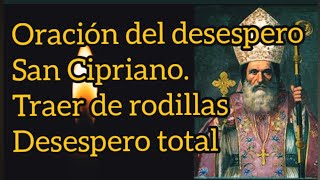 🚨San Cipriano PODEROSA oración para que te llame ya  Oracion para que regrese desesperadamente [upl. by Salazar]