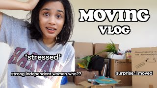 Moving vlog the struggle is real [upl. by Leirud]