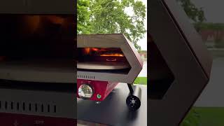 Feel the heat of the pizza oven PropaneOven pizzaoven [upl. by Animas842]