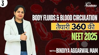 Body fluids and ciculation  human circulatory system  NEET 25  Part 3  Selection जरुरी है। [upl. by Krystyna]