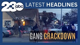 Homeland Security Gang Operation in Bakersfield  LATEST HEADLINES [upl. by Acnairb]