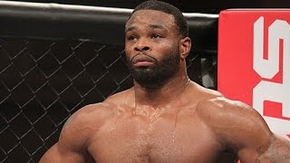 Dana White Dishes on Tyron Woodley Turning Down Hector Lombard Fight UFC 177 Scrum [upl. by Charles]