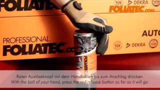 FOLIATEC video Universal 2C Spray Paint [upl. by Nyleahs510]