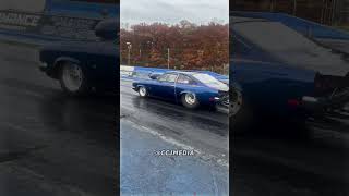 Chevy Vega Wheelie💨👀 dragracing dragrace car automobile chevy shortsvideo shortsvideo [upl. by Lowenstein259]