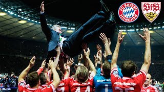 FC Bayern clinch triple  Highlights of the DFBPokal final 2013 vs VfB Stuttgart [upl. by Darach]