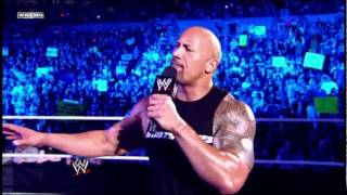 John Cena vs The Rock  Promo RAW REBOUND 27022012 [upl. by Meilen166]