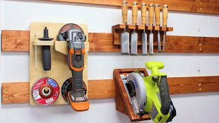 20 Simple French Cleat Ideas for Your Tool Storage [upl. by Vivica]