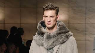 Giorgio Armani Mens FW 2324 Fashion Show [upl. by Ahsikat]