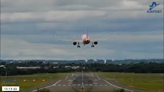 Birmingham Airport Live ✈️ 10072024 [upl. by Aliuqa]