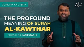 Live From Nairobi quotPray to Allah Alonequot  Khutbah by Shaykh Dr Yasir Qadhi [upl. by Kinsler]