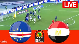 🔵CAPE VERDE VS EGYPT⚪LIVE⚽ CAF AFRICAN CUP OF NATIONS 2024  FULL MATCH TODAY HIGHLIGHTS PCPS5 [upl. by Annaitsirk716]