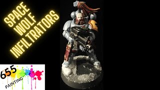 how to paint primaris infiltrators [upl. by Dlorej42]