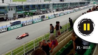 F1 2013 amp 2014 Sound Compared  Malaysia [upl. by Asihtal965]