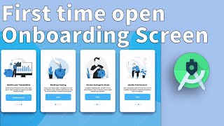 Introduce firsttime users to your app  First time open Onboarding Screen  Android Studio [upl. by Haidabej]