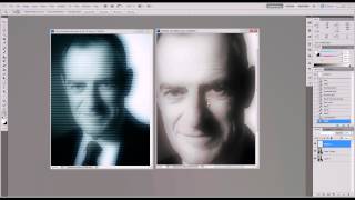 Photoshop CS5 Tutorial Television Scan Line Effect [upl. by Ivek]