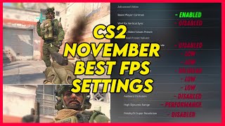 CS2 Best FPS Settings November 2023 [upl. by Aisereht]