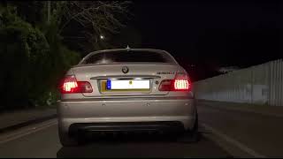 BMW 330ci E46 Cat back Loud Exhaust sound [upl. by Friend794]